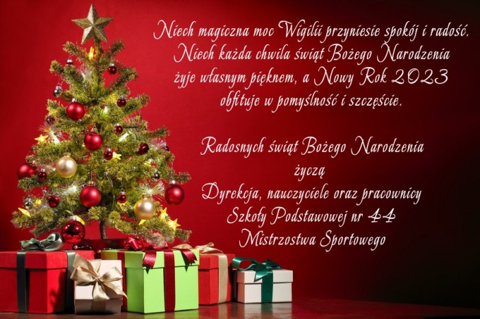 Życzenia świąteczne